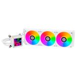 Water Cooler Lian Li Galahad II LCD 360mm ARGB Branco - GA2ALCD36W WHITE