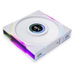 Cooler Lian Li Uni Fan TL LCD 120mm RGB 1900RPM Branco - 12TLLCD1W