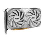 Placa de Vídeo MSI NVIDIA GeForce RTX 4060 Ventus 2X White - 8GB GDDR6 OC - 912-V516-030