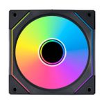 Cooler Lian Li Uni Fan SL120 Infinity RGB 120mm Reverse Blade 2100RPM Preto - UF-RSLIN120-1B BLACK