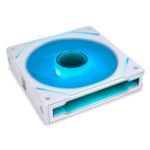 Cooler Lian Li Uni Fan SL120 Infinity RGB 120mm Reverse Blade 2100RPM Branco - UF-RSLIN120-1W WHITE