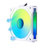 Cooler Lian Li Uni Fan SL120 Infinity RGB 120mm Reverse Blade 2100RPM Branco - UF-RSLIN120-1W WHITE