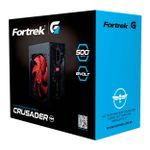 Fonte Gamer Fortrek Crusader 500w - ATX - 76955