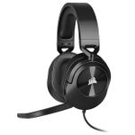 Headset Gamer Corsair HS55 Surround Drivers 50mm Carbono - CA-9011265-NA
