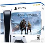 Console Sony Playstation 5 (PS5) c/ Leitor de Mídia Física + Conrtrole sem fio Dualsense - God of War Ragnarok Bundle - CFI-1214A 1000030643