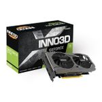 Placa de Vídeo Inno3D NVIDIA GeForce GTX 1650 Twin OC X2 4GB GDDR6 - N16502-04D6X-171330N