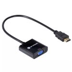 Cabo Adaptador de HDMI para VGA VINIK de 25cm - 26116 
