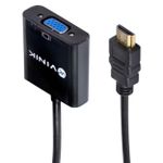 Cabo Adaptador de HDMI para VGA VINIK de 25cm - 26116 