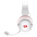 Headset Gamer Sem Fio Redragon Zeus Pro 7.1 Wireless / Bluetooth Branco - H510W-PRO
