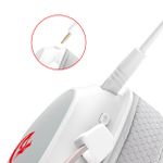 Headset Gamer Sem Fio Redragon Zeus Pro 7.1 Wireless / Bluetooth Branco - H510W-PRO