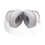 Headset Gamer Sem Fio Redragon Zeus Pro 7.1 Wireless / Bluetooth Branco - H510W-PRO