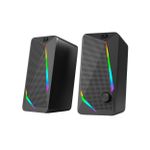 Caixa de Som Gamer Redragon Waltz RGB Preto - GS510