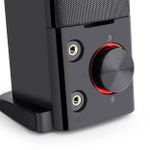 Caixa de Som Gamer Soundbar Redragon Orpheus Preto LED Vermelho - GS550