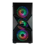 Gabinete Gamer One Power Fractal Mid Tower Preto - CC-201B