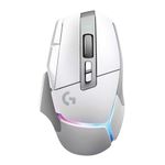 Mouse Gamer Sem Fio Logitech G502 X Plus RGB 25600 DPI 13 Botões Branco - 910-006170