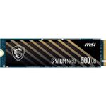 SSD MSI Spatium M450 500GB NVMe M.2 2280 Leitura 3600MB/s Gravação 2300MB/s - S78-440K220-P83