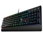 Teclado Mecanico Gamer Redragon Kala RGB Preto Switch Marrom ABNT2 – K557RGB (PT-BROWN)