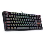 Teclado Magnético Gamer Redragon Kumara Pro RGB Preto Switch Marrom ABNT2 - K552RGB-PRO (PT-BROWN)