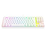 Teclado Magnético Gamer Redragon Kumara Pro RGB Branco Switch Vermelho ABNT2 - K552W-RGB-PRO (PT-RED)