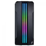 Gabinete Gamer 1STPLAYER R3-A RGB Mid Tower Preto - R3-A