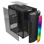 Gabinete Gamer 1STPLAYER R3-A RGB Mid Tower Preto - R3-A