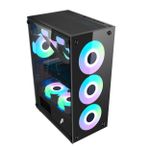 Gabinete Gamer 1STPLAYER V7 Mid Tower Preto - V7