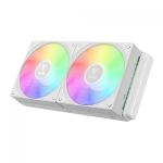 Water Cooler Gamdias Aura GL 240mm V2 ARGB Branco - AURA GL 240 V2 WH