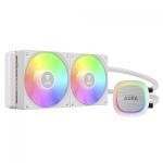 Water Cooler Gamdias Aura GL 240mm V2 ARGB Branco - AURA GL 240 V2 WH