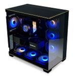 Gabinete Gamer Lian Li O11 Evo RGB Mid Tower Preto - O11DERGBX BLACK