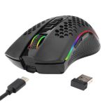 Mouse Gamer Sem Fio Redragon Storm Pro RGB Preto - M808-KS