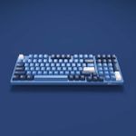 Teclado Mecânico Gamer Sem Fio Akko 3098B Plus Ocean Star Switch Cream Yellow Pro Perfil Chery