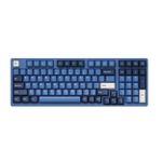 Teclado Mecânico Gamer Sem Fio Akko 3098B Plus Ocean Star Switch Cream Yellow Pro Perfil Chery