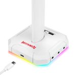 Suporte para Headset Redragon Scepter Branco - HA312-W