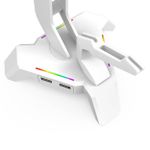 Suporte para Headset Redragon Scepter RGB Elite Branco - HA311-W
