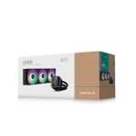 Water Cooler DeepCool LD360 Preto 360mm ARGB com Display LED - R-LD360-BKMSN-G-1