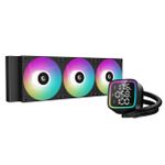 Water Cooler DeepCool LD360 Preto 360mm ARGB com Display LED - R-LD360-BKMSN-G-1