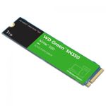 SSD Western Digital WD Green SN350 1TB NVMe M.2 2280 Leitura 2400MB/s Gravação 1850MB/s - WDS100T2G0C