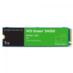 SSD Western Digital WD Green SN350 1TB NVMe M.2 2280 Leitura 2400MB/s Gravação 1850MB/s - WDS100T2G0C