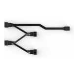 Cabo Splitter para Fans PCYES 1 Entrada 4 Saídas - SPTPWM4PCY