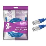 Cabo de Rede 5+ Patch Cord 5m CAT5E RJ45 - 018-9913