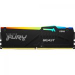 Memória Kingston Fury Beast 16GB DDR5 5600MT/s RGB CL40 - KF556C40BBA-16