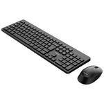 Kit Teclado e Mouse Sem Fio Philips Perfil Baixo Wireless Preto ABNT2 - SPT6308B
