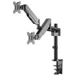 Suporte de Monitor a Gás PCYES para 2 Monitores de 17