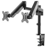 Suporte de Monitor a Gás PCYES para 2 Monitores de 17