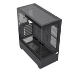 Gabinete Gamer Redragon Reflect Flow Mid Tower Preto - CA-606B