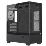Gabinete Gamer Redragon Reflect Flow Mid Tower Preto - CA-606B