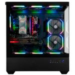 Gabinete Gamer Redragon Reflect Flow Mid Tower Preto - CA-606B