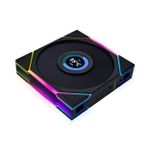 Kit 3x Cooler Lian Li Uni Fan TL LCD 120mm RGB 1900RPM Preto - 12TLLCD3B