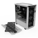 Gabinete Gamer Be Quiet! Pure Base 500 DX Mid Tower Branco - BGW38