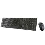Kit Teclado e Mouse Genius USB Preto ABNT2 - SS-C126